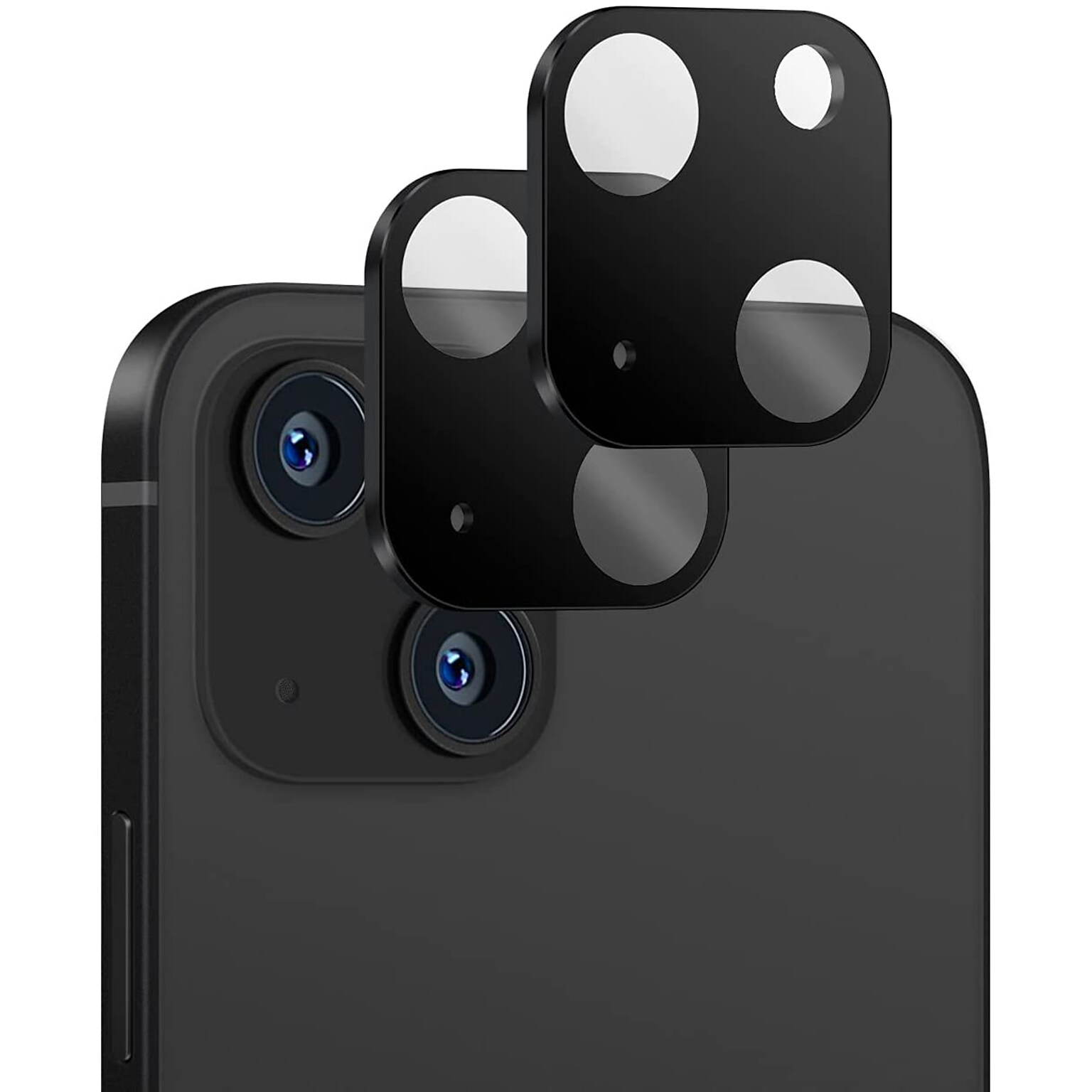 SaharaCase ZeroDamage HD Flexible Glass Camera Lens Protector for Apple iPhone 13 mini, 2/Pack (ZD00040)