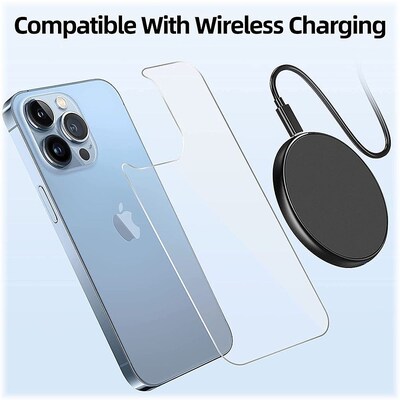 SaharaCase ZeroDamage Tempered Glass Rear Housing Protector for Apple iPhone 13 Pro, 2/Pack (ZD00054)