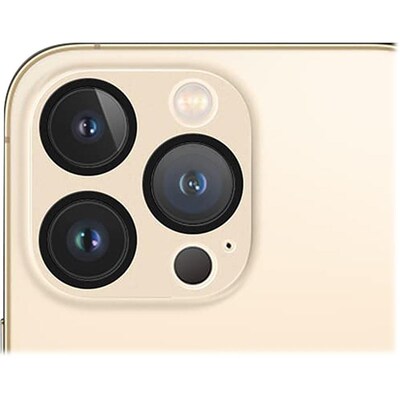 SaharaCase ZeroDamage Camera Lens Protector for Apple iPhone 13 Pro and iPhone 13 Pro Max, Gold, 2/Pack (ZD00057)