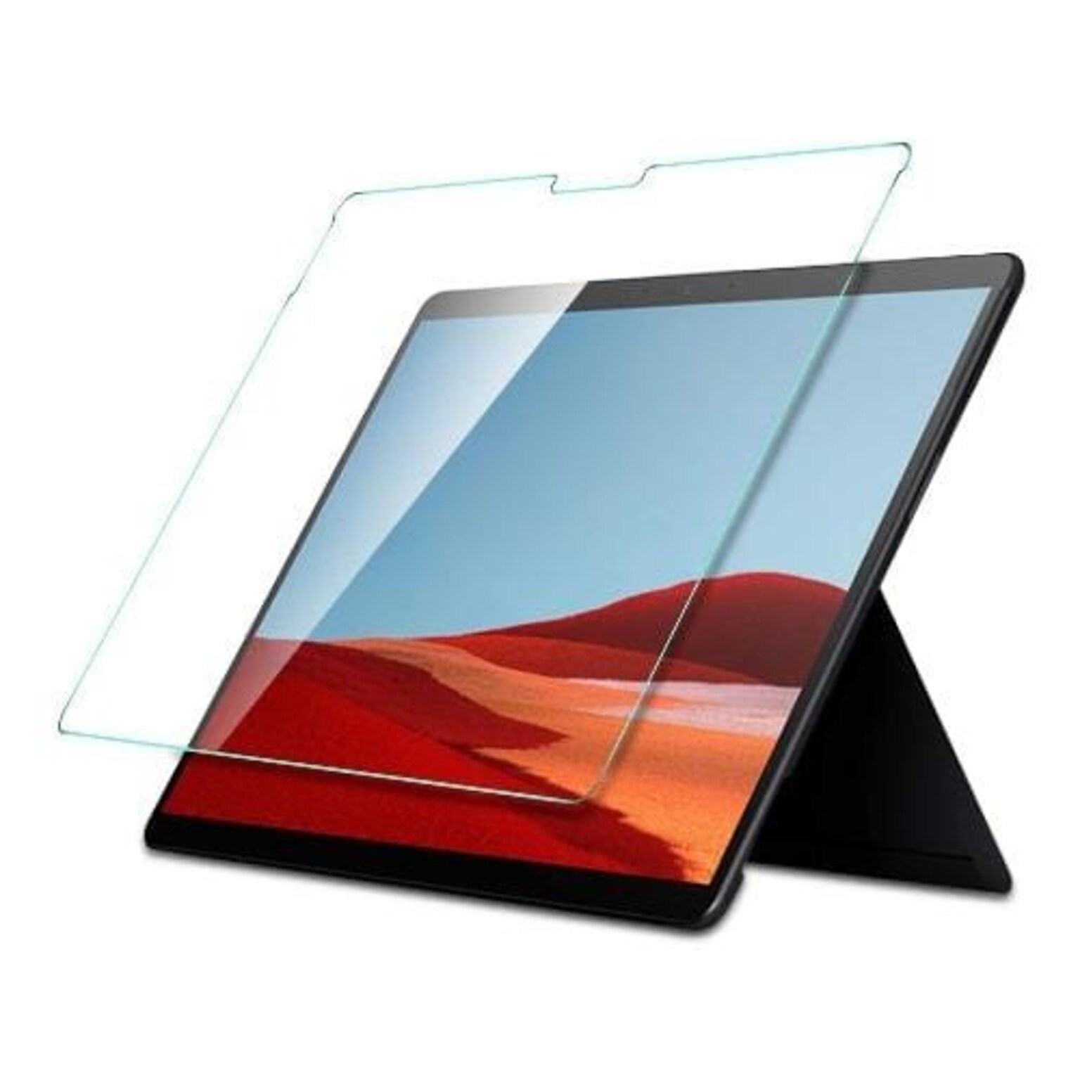 SaharaCase  Tempered Glass Screen Protector for Microsoft Surface Pro X and Surface Pro 8, Clear (ZD-TP-MS-PX)