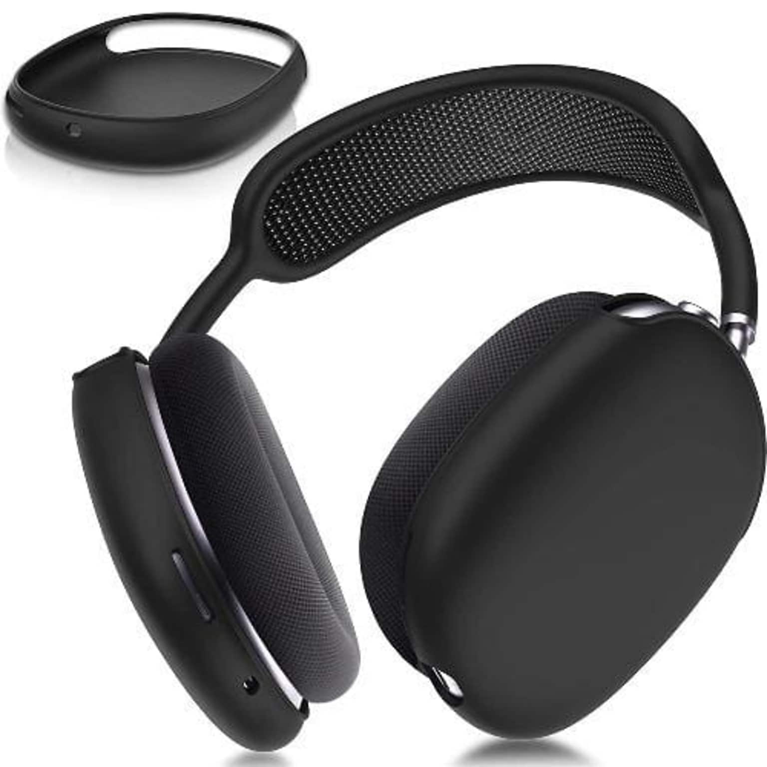 SaharaCase Liquid Silicone Cover Case for Apple AirPods Max, Black (HP00001)