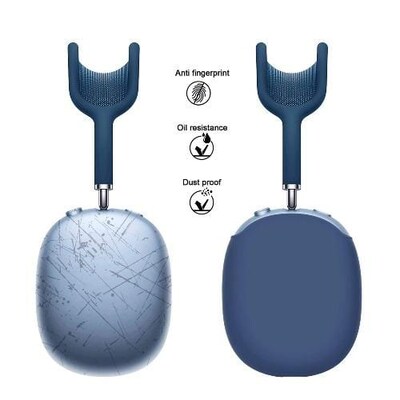 SaharaCase Liquid Silicone Cover Case for Apple AirPods Max, Blue (HP00002)