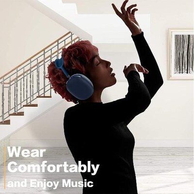 SaharaCase Liquid Silicone Cover Case for Apple AirPods Max, Blue (HP00002)