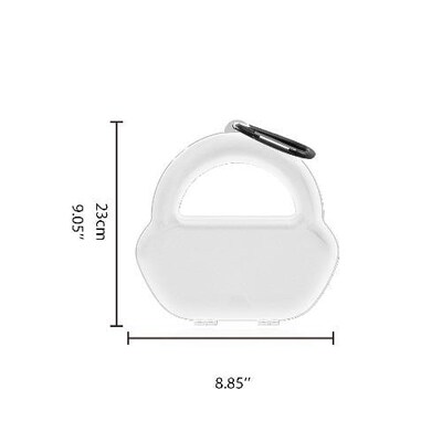 SaharaCase Travel Carry Case for Apple AirPods Max, Clear (HP00014)