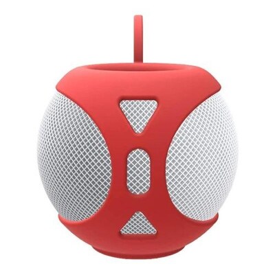 SaharaCase Silicone Sleeve Case for Apple HomePod Mini, Red (HP00022)