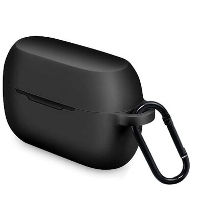 SaharaCase Silicone Case for Jabra Elite 85t Earbuds, Black (HP00023)