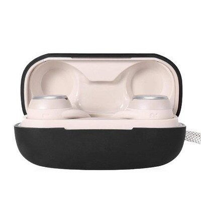 SaharaCase Silicone Case for JBL Reflect Mini True Wireless NC Sport Headphones, Black (HP00027)