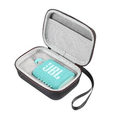 SaharaCase Carrying Case for JBL Go3, Black (HP00029)