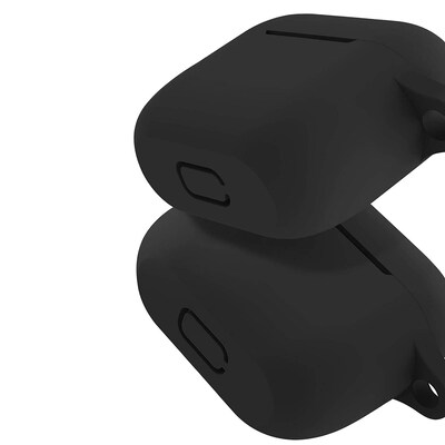 SaharaCase Silicone Case for Apple AirPods 3 (3rd Generation 2021), Black (HP00071)