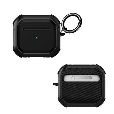 SaharaCase Armor Series Case for Apple AirPods 3 (3rd Generation), Black (HP00080)