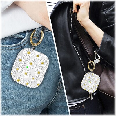 SaharaCase Hybrid Flex Case for Apple AirPods 3, 3rd Generation, Clear/Yellow (HP00086)