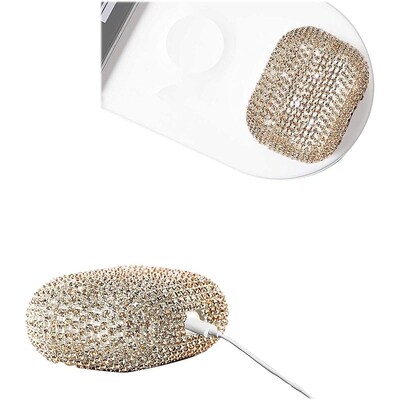 SaharaCase Rhinestone Case for Apple AirPods 3 (3rd Generation), Gold (HP00087)