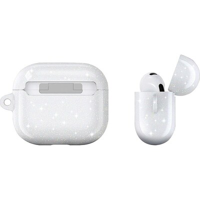 SaharaCase Sparkle Series Case for Apple AirPods 3 (3rd Generation), Clear (HP00090)