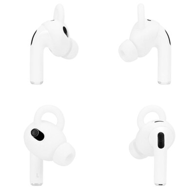 SaharaCase Silicone Accessories Kit for Apple AirPods 3 (3rd Generation), White (HP00100)