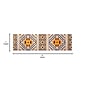 Flash Furniture Payson Collection Olefin and Cotton 120" x 36" Runner Machine Made Area Rug, Orange Multi (OKB7147A310OR)