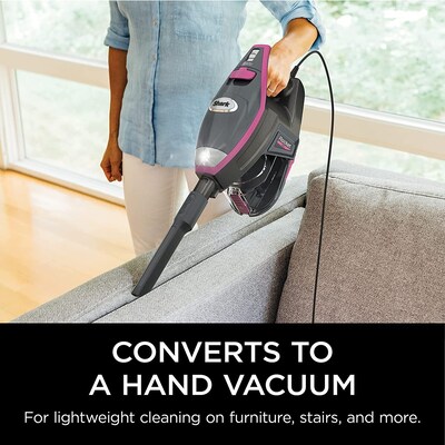Shark Rocket Stick Vacuum Cleaner, Bagless, Fuchsia (HV371)