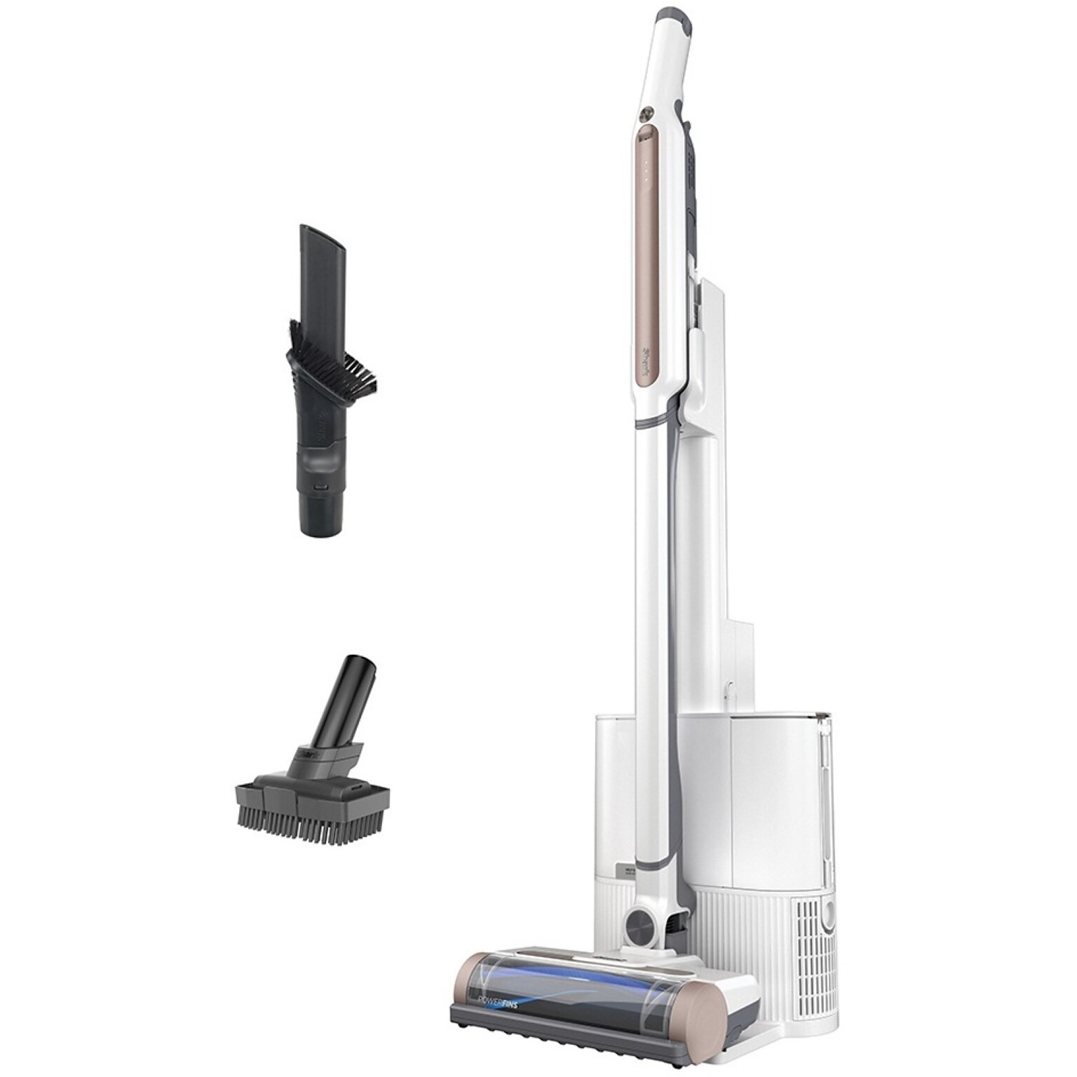 Shark Wandvac Cordless Stick Vacuum Cleaner, Bagless, White (WS642AE)