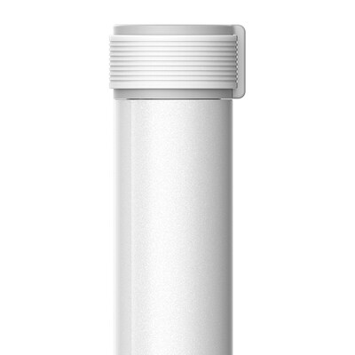 ASOBU Skinny Mini Ultimate Stainless Steel Vacuum Insulated Water Bottle, 8 oz., White (ADNANASBV20W)