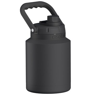 ASOBU Stainless Steel Insulated Mini Jug, 33 oz., Black (NA-SJU3BK)