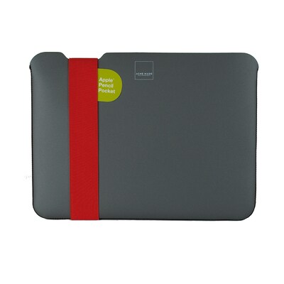 Acme Made StretchShell Skinny Neoprene Laptop Sleeve, Small, Grey/Orange (AM10121)