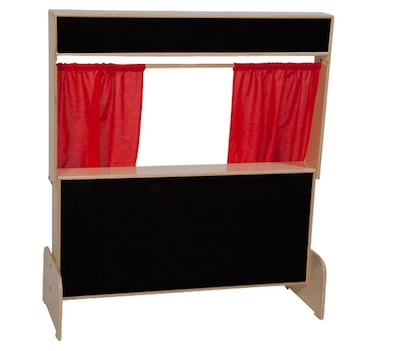 Wood Designs Deluxe Puppet Theater with Flannelboard (21652)