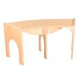 Wood Designs Curved Bench 36W x 10H (991160-36W10H)