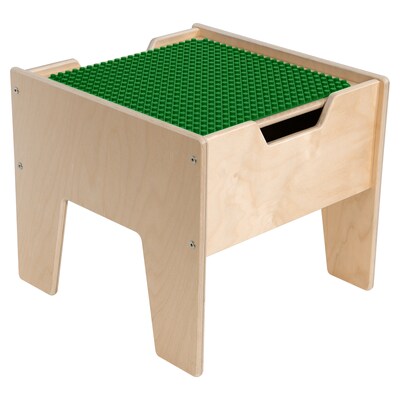 Contender™ 2-N-1 Activity Table with Green DUPLO™ Compatible Top - Assembled (C991300F-PG)