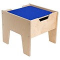 Contender™ 2-N-1 Activity Table with Blue DUPLO™ Compatible Top - RTA (C991300-PB)
