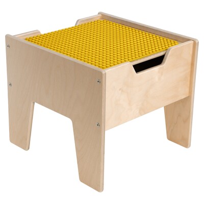Contender™ 2-N-1 Activity Table with Yellow DUPLO™ Compatible Top - RTA ((C991300-PY)