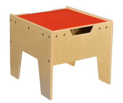 Contender™ 2-N-1 Activity Table with Red LEGO™ Compatible Top - RTA (C991300-R)