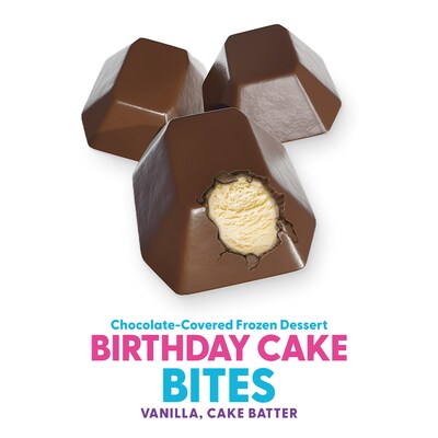 Dream Pops Bites Birthday Cake, 4 oz., 12/Pack (345-00030)