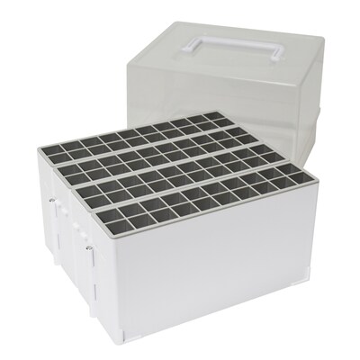 Deflecto Expandable Accordion Marker Organizer, White (29133CR)