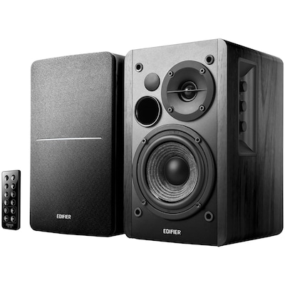 Edifier R1280DB 42-Watt-RMS Amplified Bluetooth Bookshelf Speaker System, Black (EEC4003059)