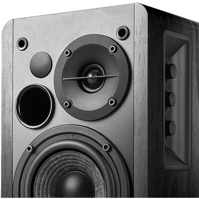 Edifier R1280DB 42-Watt-RMS Amplified Bluetooth Bookshelf Speaker System, Black (EEC4003059)