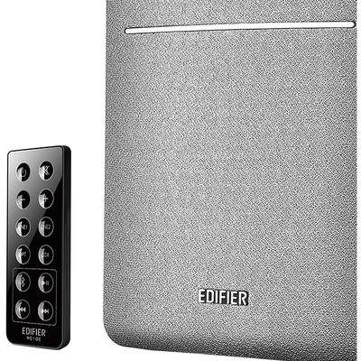 Edifier R1280DB 42-Watt-RMS Amplified Bluetooth Bookshelf Speaker System, Brown (EEC4003066)