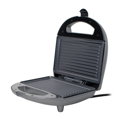 VETTA 760-Watt Nonstick Panini Press and Sandwich Maker, Slate Gray (VSM-201G)