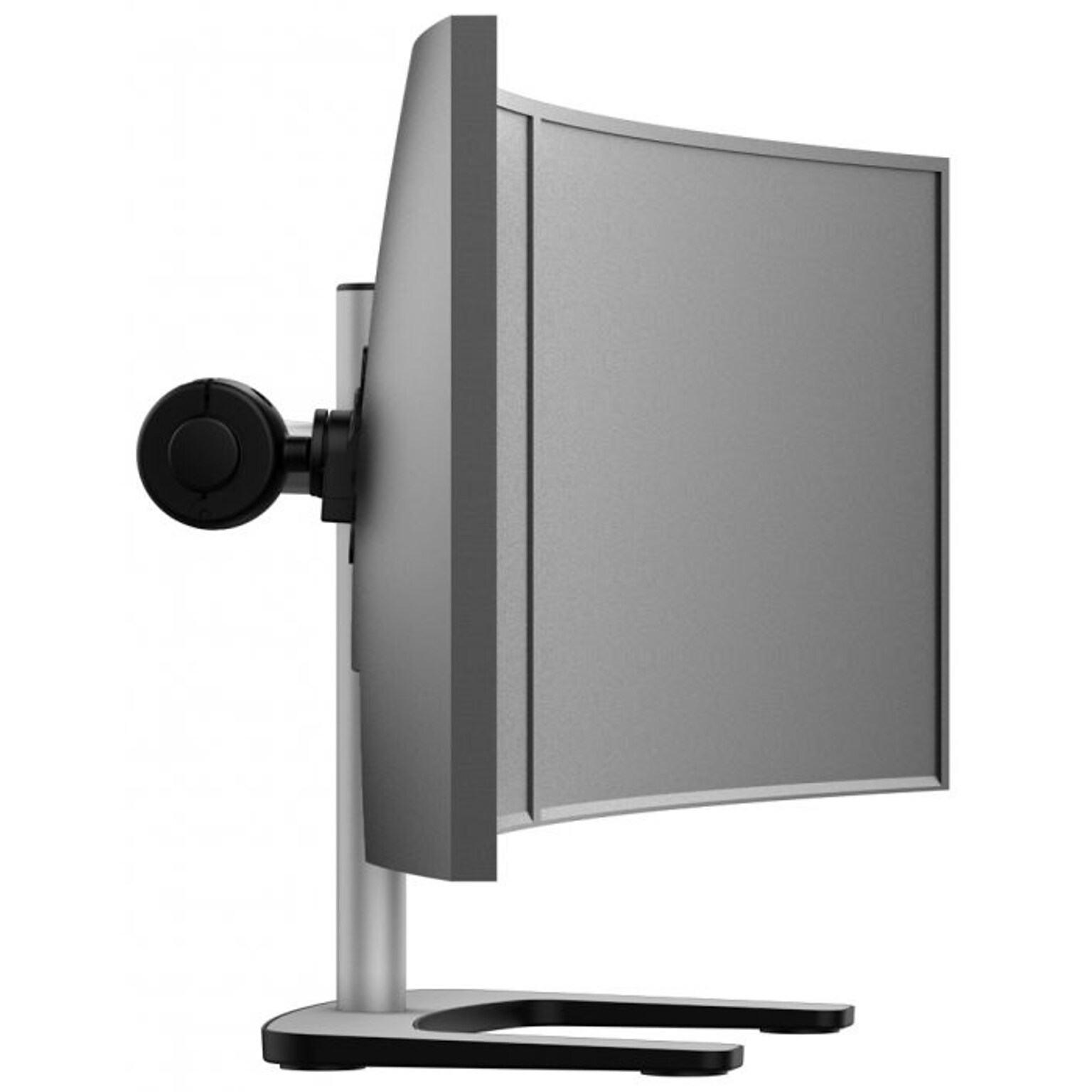 Atdec Adjustable Dual Monitor Desk Mount for Monitors Up to 26.5 lbs., Silver (VFS-DH)