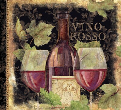 Lang Gilded Wine Recipe Card Album (1033084)