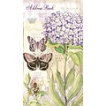 LANG Field Guide 3 1/2W x 6 3/8H Pocket Address Book by Susan Winget, Hydrangeas and Butterflies (1072028)