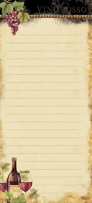 LANG GILDED WINE MINI LIST PAD (4005197)