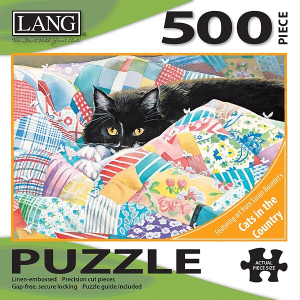 LANG GRANDMAS QUILT PUZZLE - 500 PC (5039160)