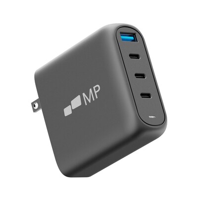 Mobile Pixels Inc. USB-C and USB-A Wall Charger, 100-Watt, Black (117-1001P01)