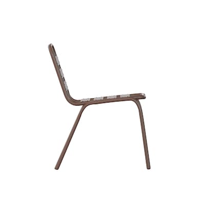 Flash Furniture Lila Indoor-Outdoor Restaurant Stack Chair, Bronze (TLH015CBZ)