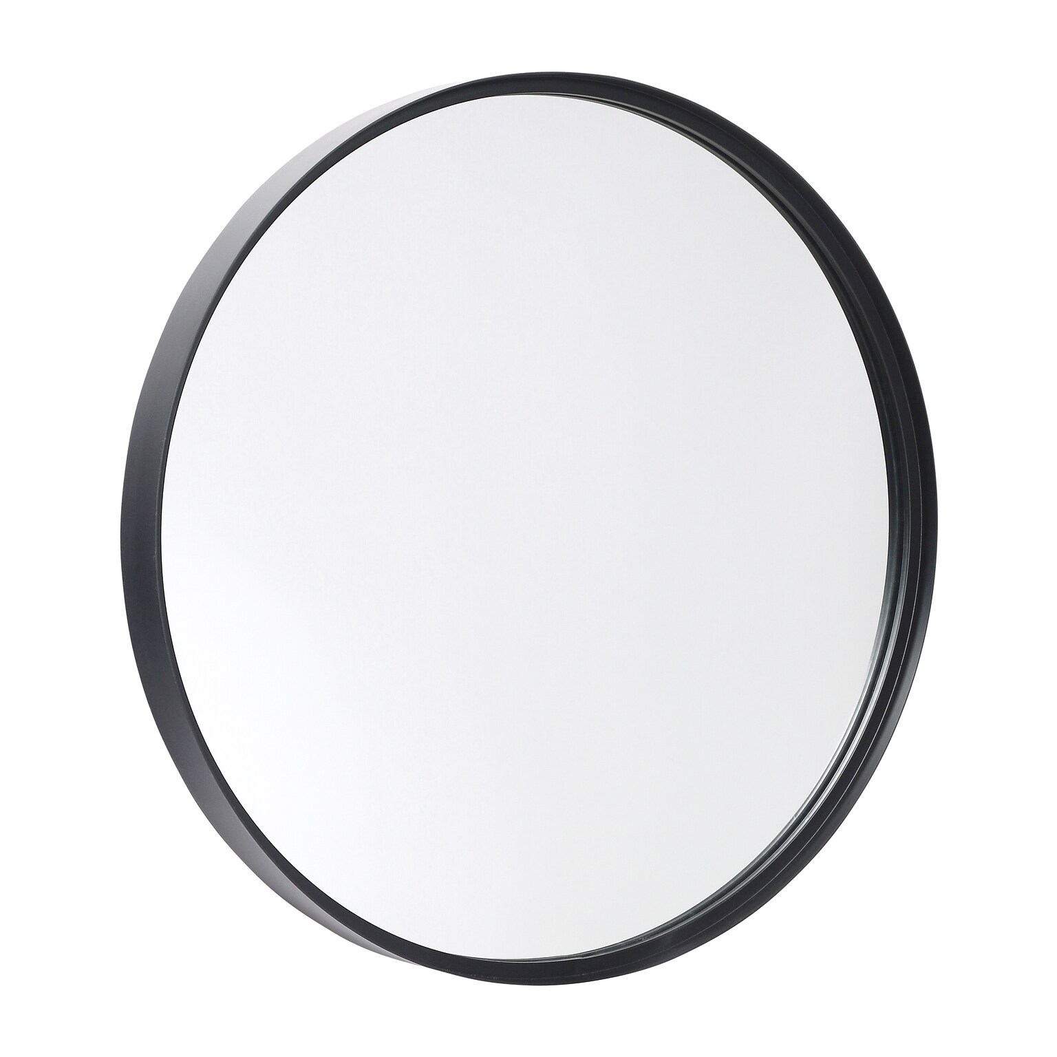 Flash Furniture Jennifer Deep Framed Wall Mirror, 30 Black (HMHD22M116YABLK)