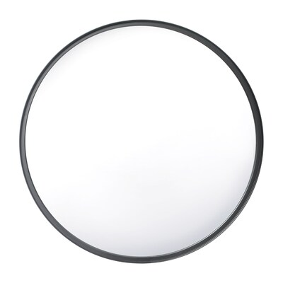 Flash Furniture Jennifer Deep Framed Wall Mirror, 30" Black (HMHD22M116YABLK)