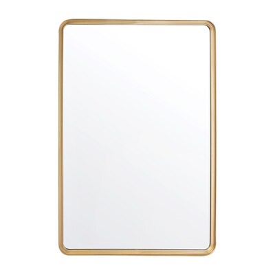 Flash Furniture Ava Deep Framed Wall Mirror, 24"x 36" Gold (HMHD22M111YBGLD)