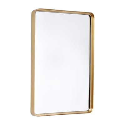 Flash Furniture Janinne Deep Framed Wall Mirror, 20x 30 Gold (HMHD9M2999GDGLD)