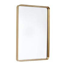 Flash Furniture Janinne Deep Framed Wall Mirror, 20x 30 Gold (HMHD9M2999GDGLD)