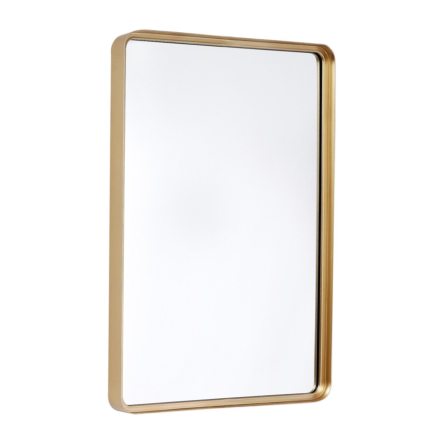 Flash Furniture Janinne Deep Framed Wall Mirror, 20x 30 Gold (HMHD9M2999GDGLD)