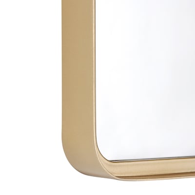 Flash Furniture Janinne Deep Framed Wall Mirror, 20"x 30" Gold (HMHD9M2999GDGLD)